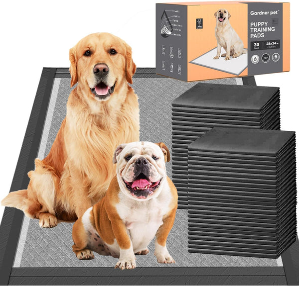 XL charcoal puppy training pads