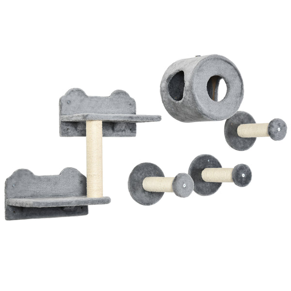 5-piece cat wall furniture set