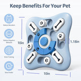 3-level dog puzzle treat toy – view 2