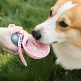 2-in-1 portable dog water bottle with bowl – view 6