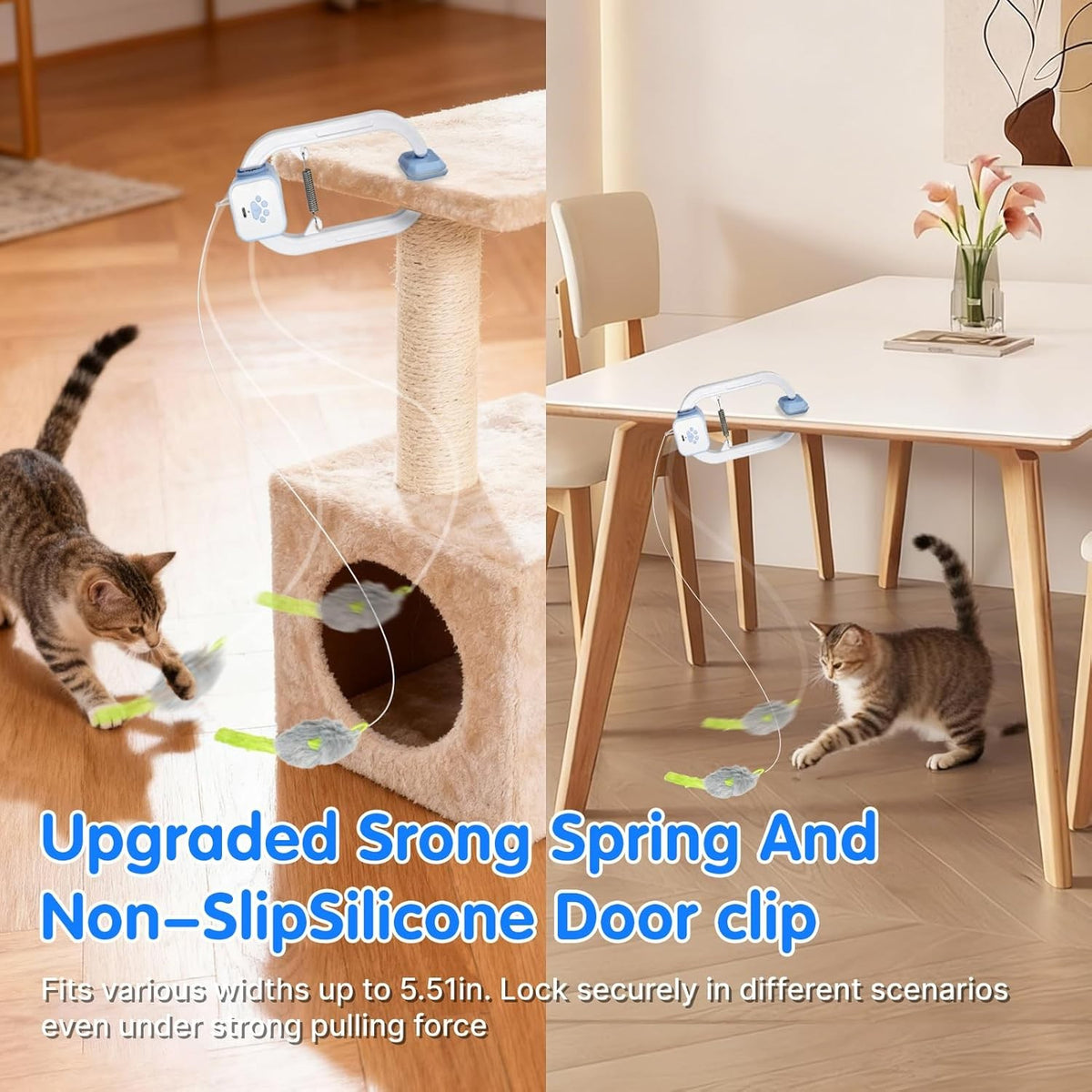 Rechargeable electric cat teaser toy – view 6