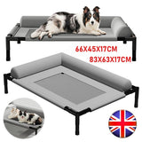 Orthopaedic elevated cooling mesh dog bed