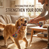 6-piece cotton rope dog toy set – view 4