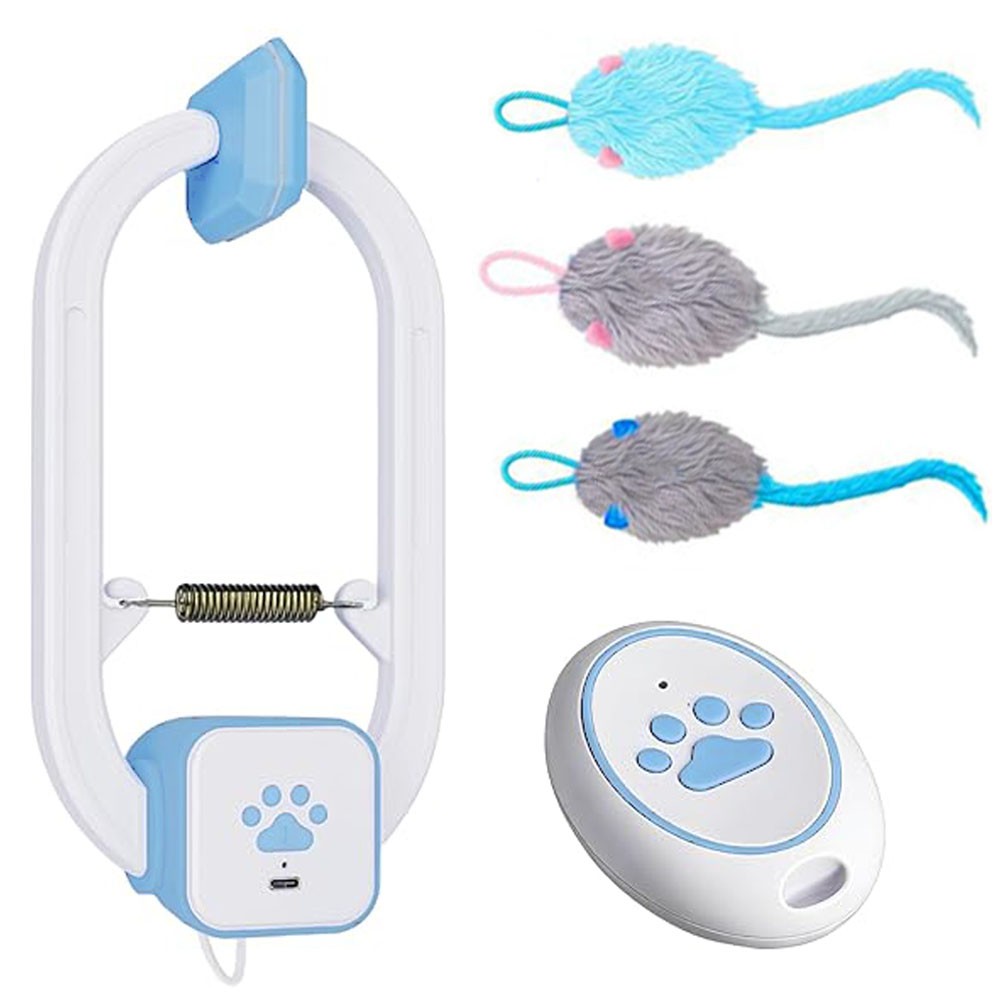 Rechargeable electric cat teaser toy