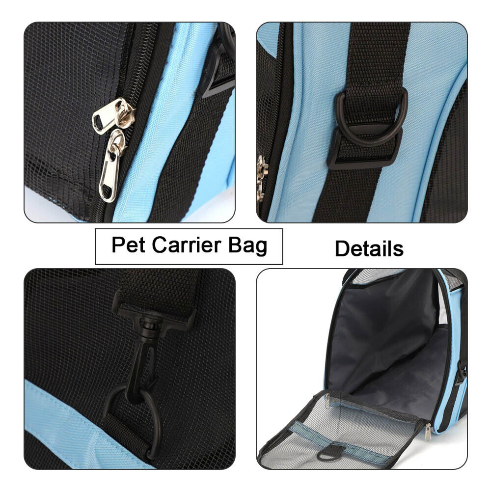 Large foldable soft pet carrier bag – view 7