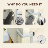 56cm corner sisal cat scratching post – view 7