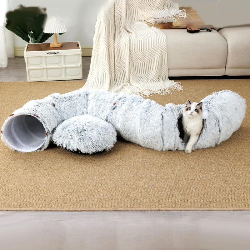 Transformable cat tunnel bed – view 9