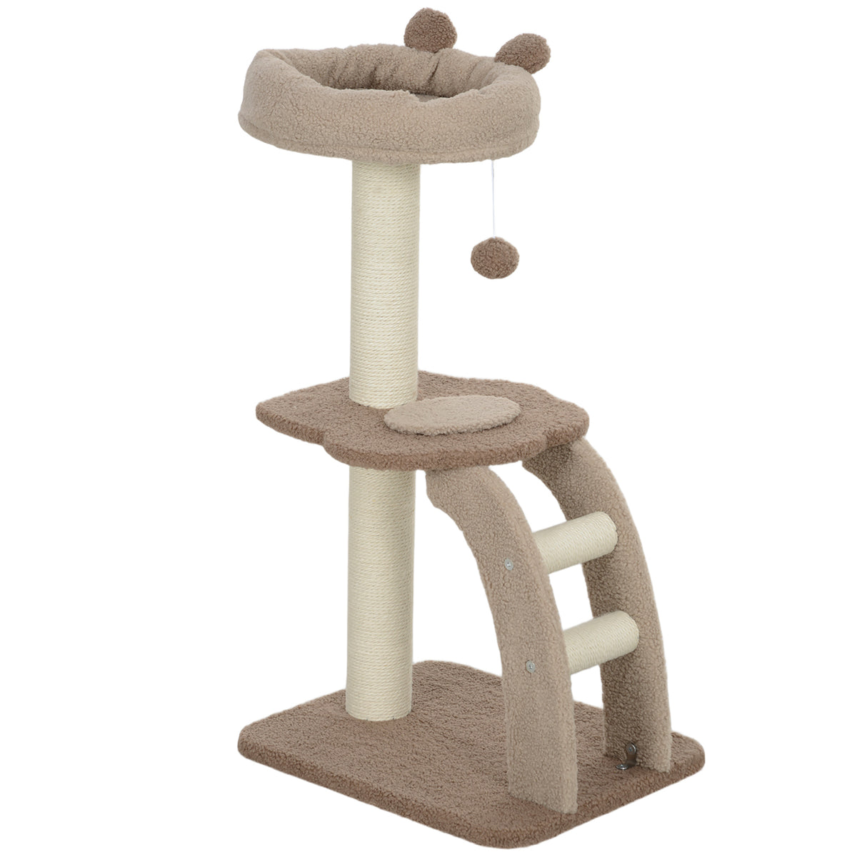 88cm indoor cat tree with sisal posts – view 8