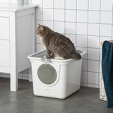 Enclosed high-side cat litter box – view 5