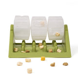Rotating puzzle slow feeder dog bowl – view 2
