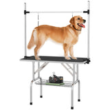 PawHut 42in adjustable dog grooming table
