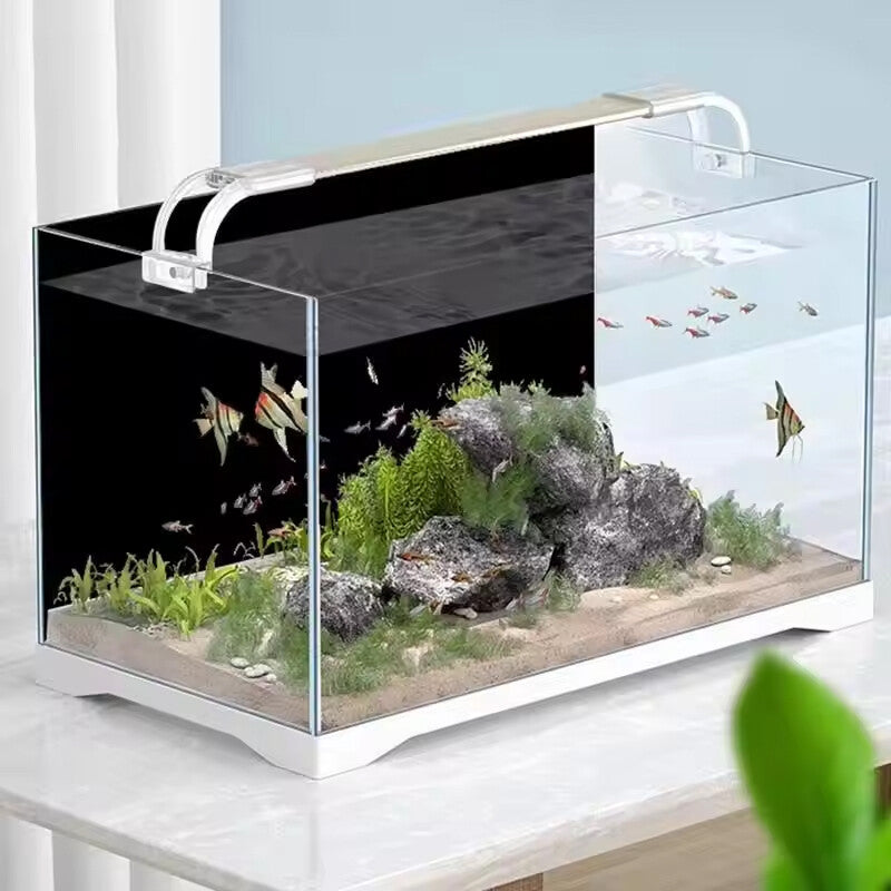 Black static-cling aquarium background – view 10