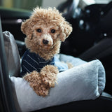 Elevated dog car booster seat – view 4