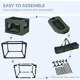 PawHut 48.5cm cushioned pet carrier – view 7