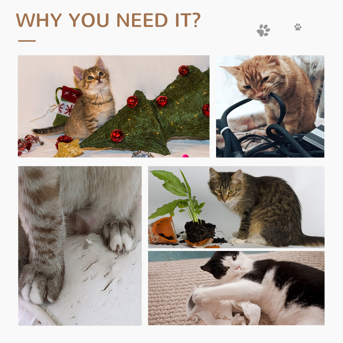 105cm cat tree activity centre – view 9