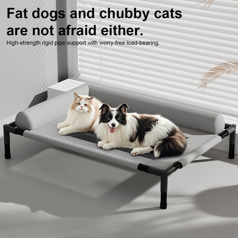 Orthopaedic elevated cooling mesh dog bed – view 6