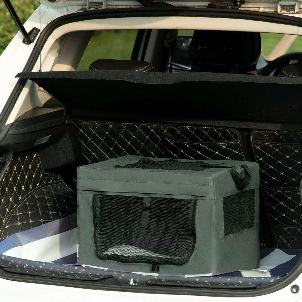 PawHut 48.5cm cushioned pet carrier – view 3