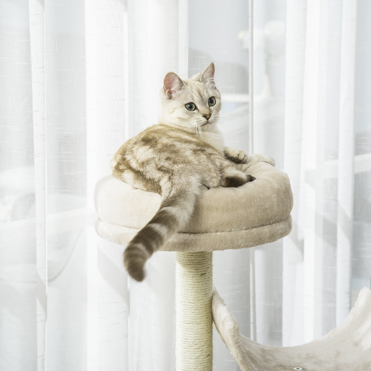105cm cat tree activity centre – view 10