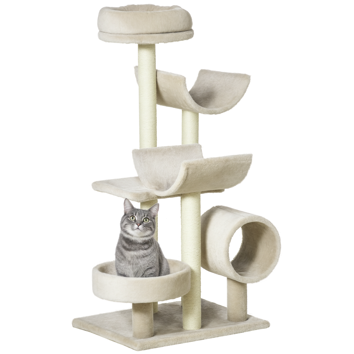 105cm cat tree activity centre – view 6