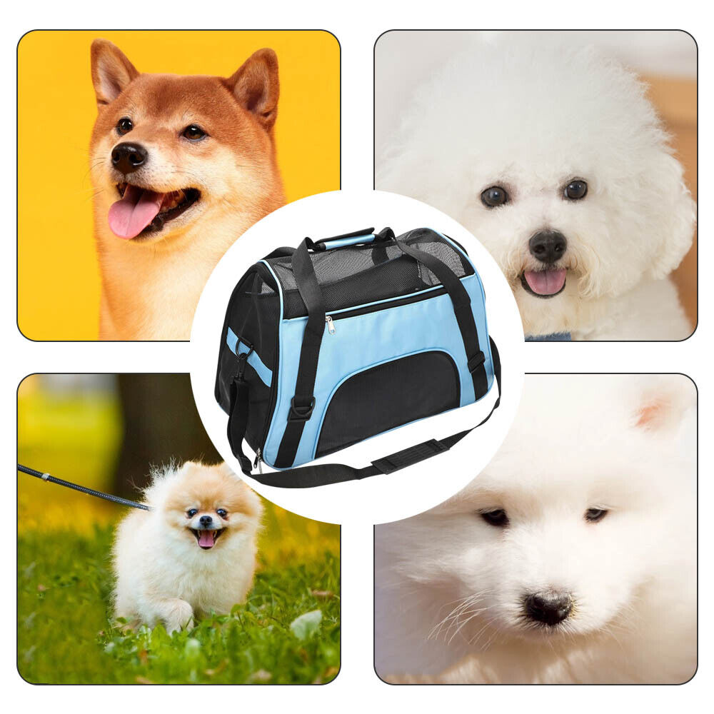 Large foldable soft pet carrier bag – view 3