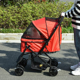 Foldable pet stroller pushchair – view 5