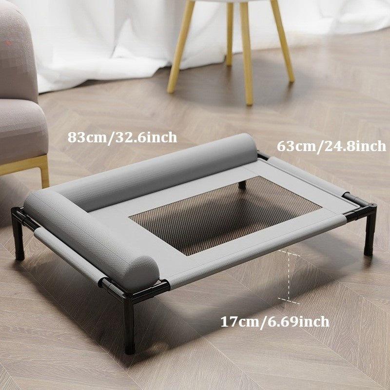 Orthopaedic elevated cooling mesh dog bed – view 9