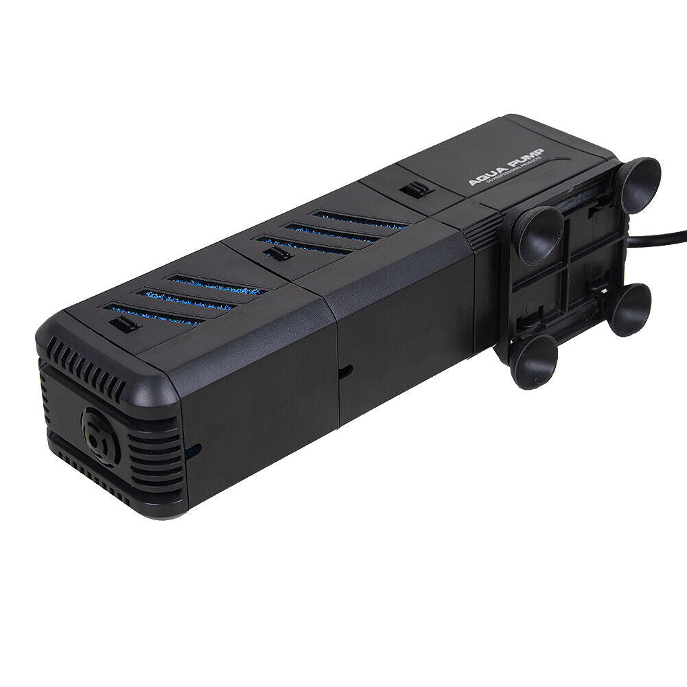 Submersible internal aquarium filter pump – view 8