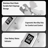 2-in-1 LED pet nail clipper and grinder – view 6