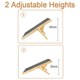 Foldable non-slip dog ramp – view 2