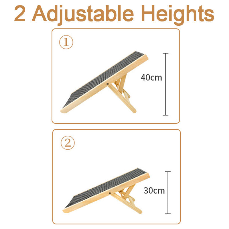 Foldable non-slip dog ramp – view 2