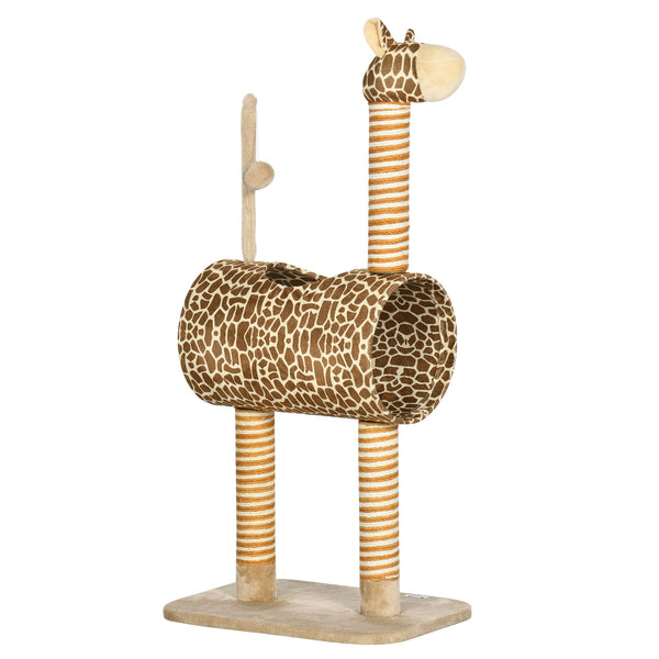 PawHut giraffe cat tree with scratching posts