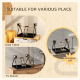 PawHut wooden parrot perch stand – view 4
