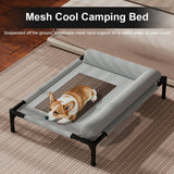 Orthopaedic elevated cooling mesh dog bed – view 3