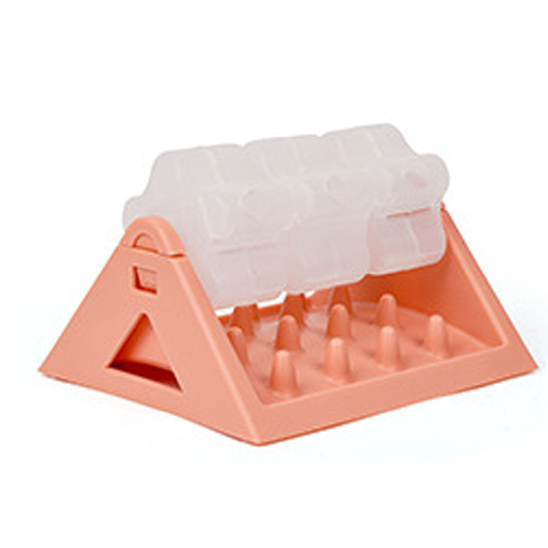 Rotating puzzle slow feeder dog bowl – view 3