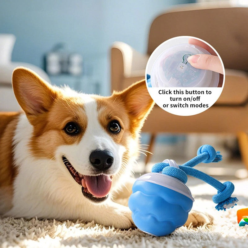 Motion-activated smart ball dog toy – view 8