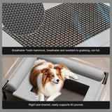 Orthopaedic elevated cooling mesh dog bed – view 10