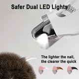 2-in-1 LED pet nail clipper and grinder – view 2