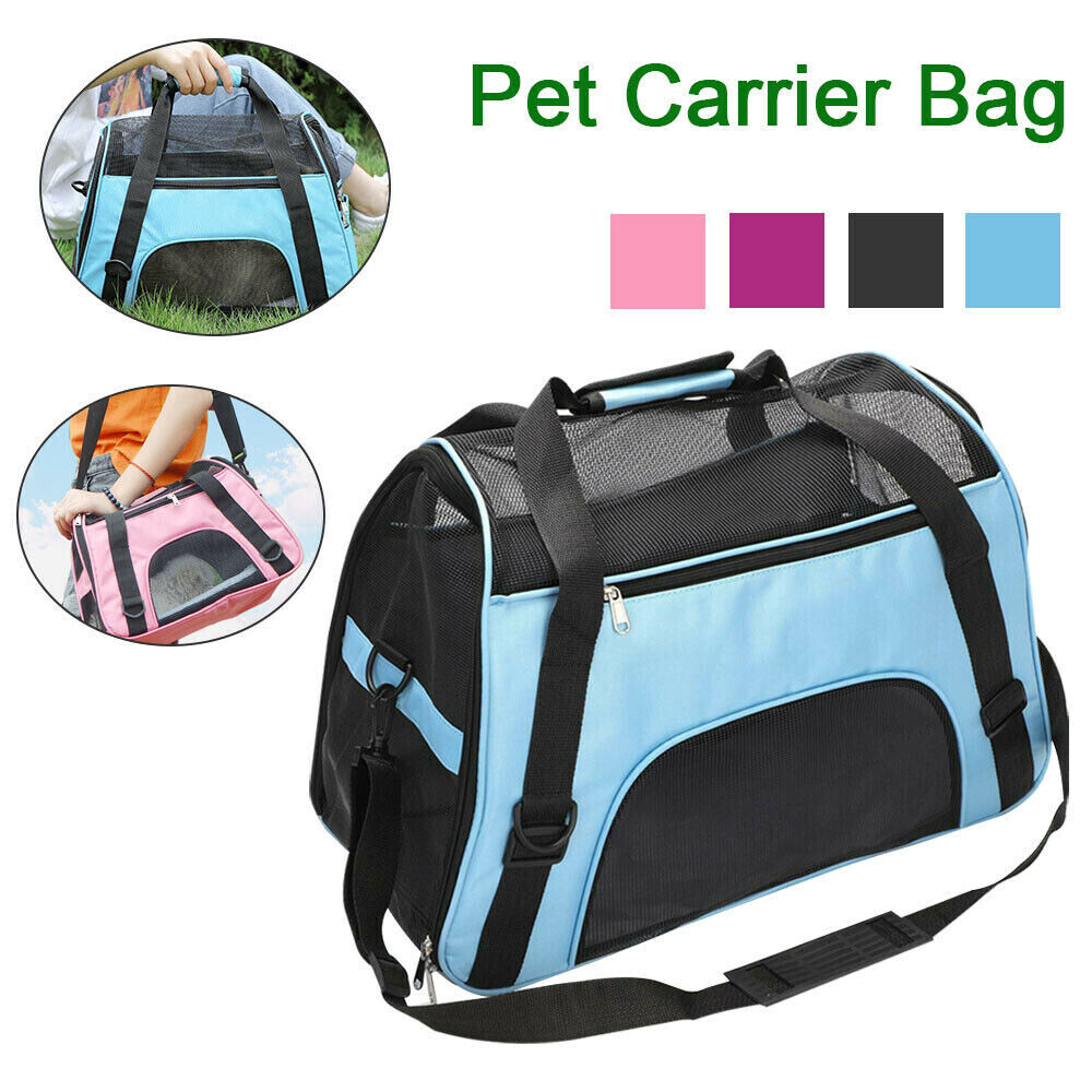 Large foldable soft pet carrier bag – view 10