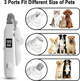 2-in-1 LED pet nail clipper and grinder – view 3