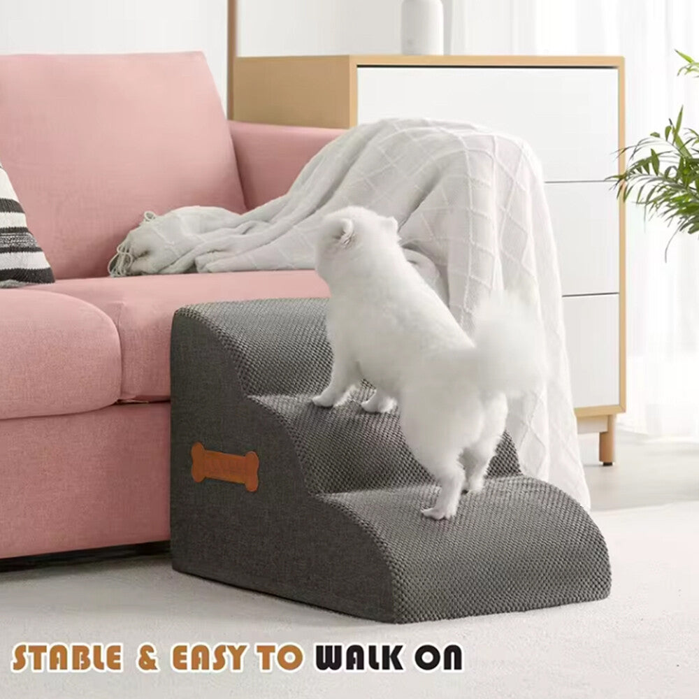3-step portable pet stairs – view 5
