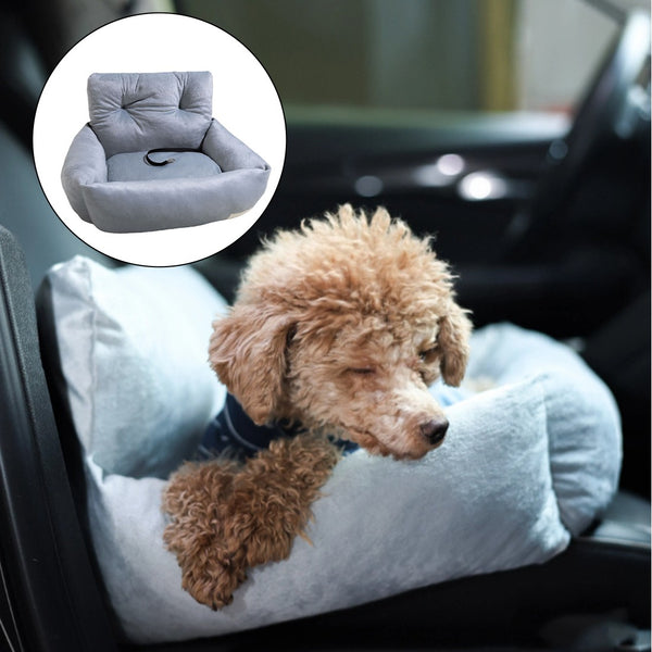 Elevated dog car booster seat