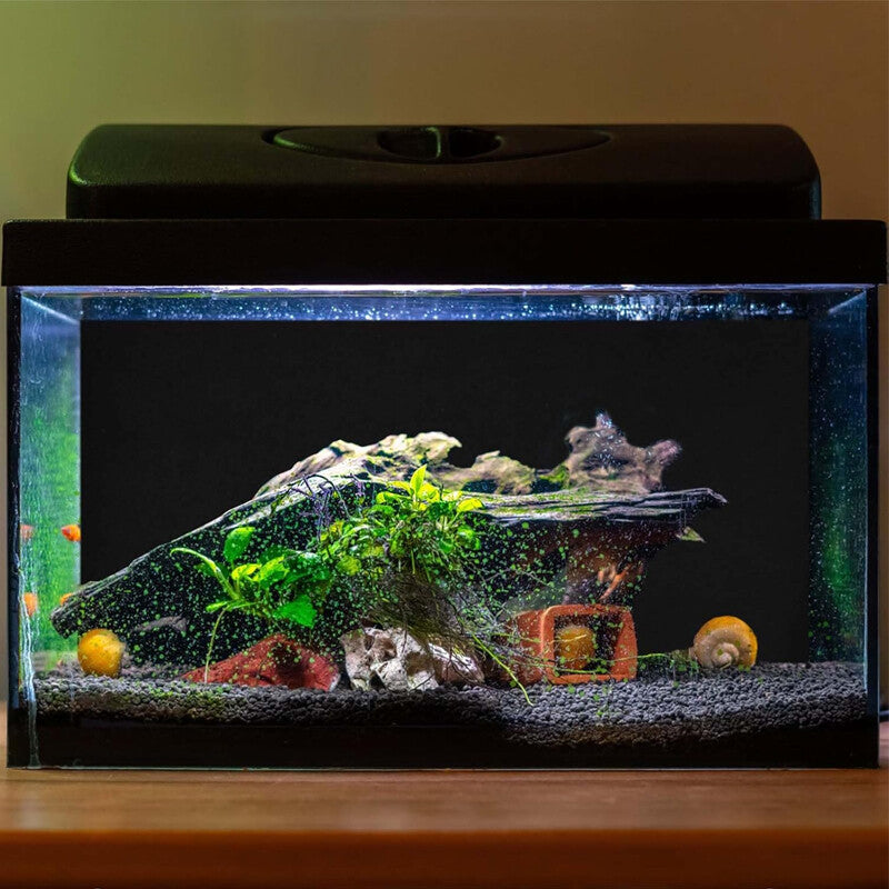 Black static-cling aquarium background – view 2