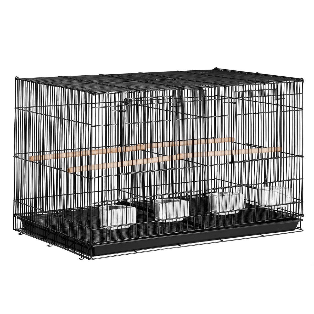 18in parakeet flight cage with divider – view 8