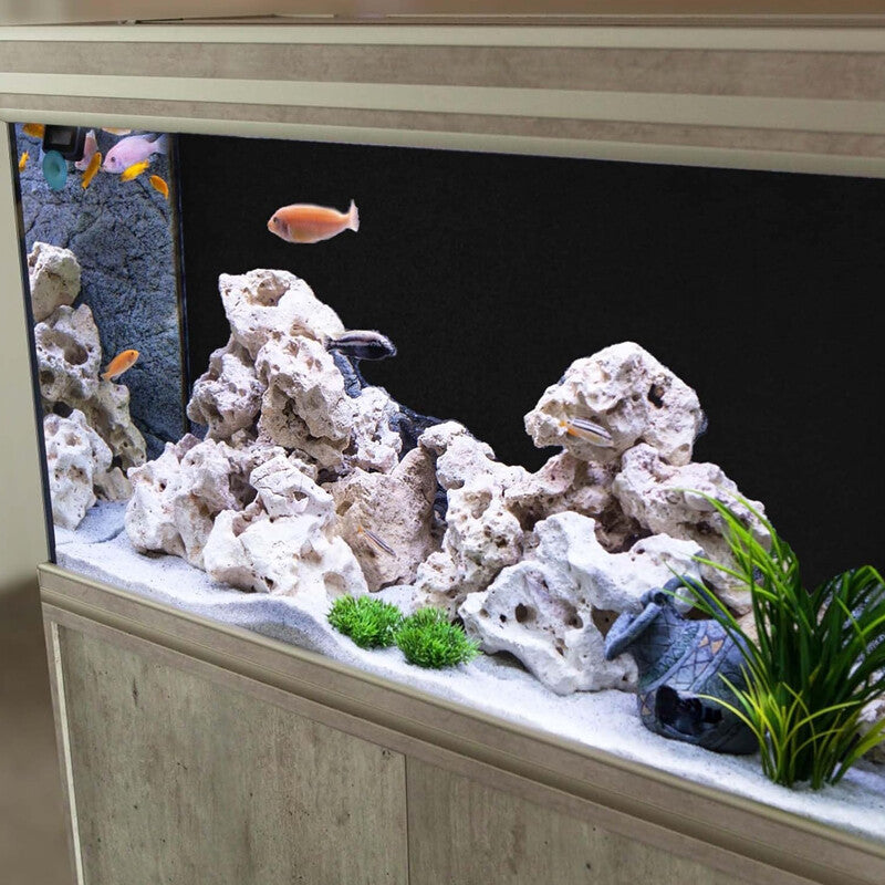 Black static-cling aquarium background – view 5