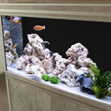 Black static-cling aquarium background – view 5