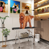 PawHut 42in adjustable dog grooming table – view 2