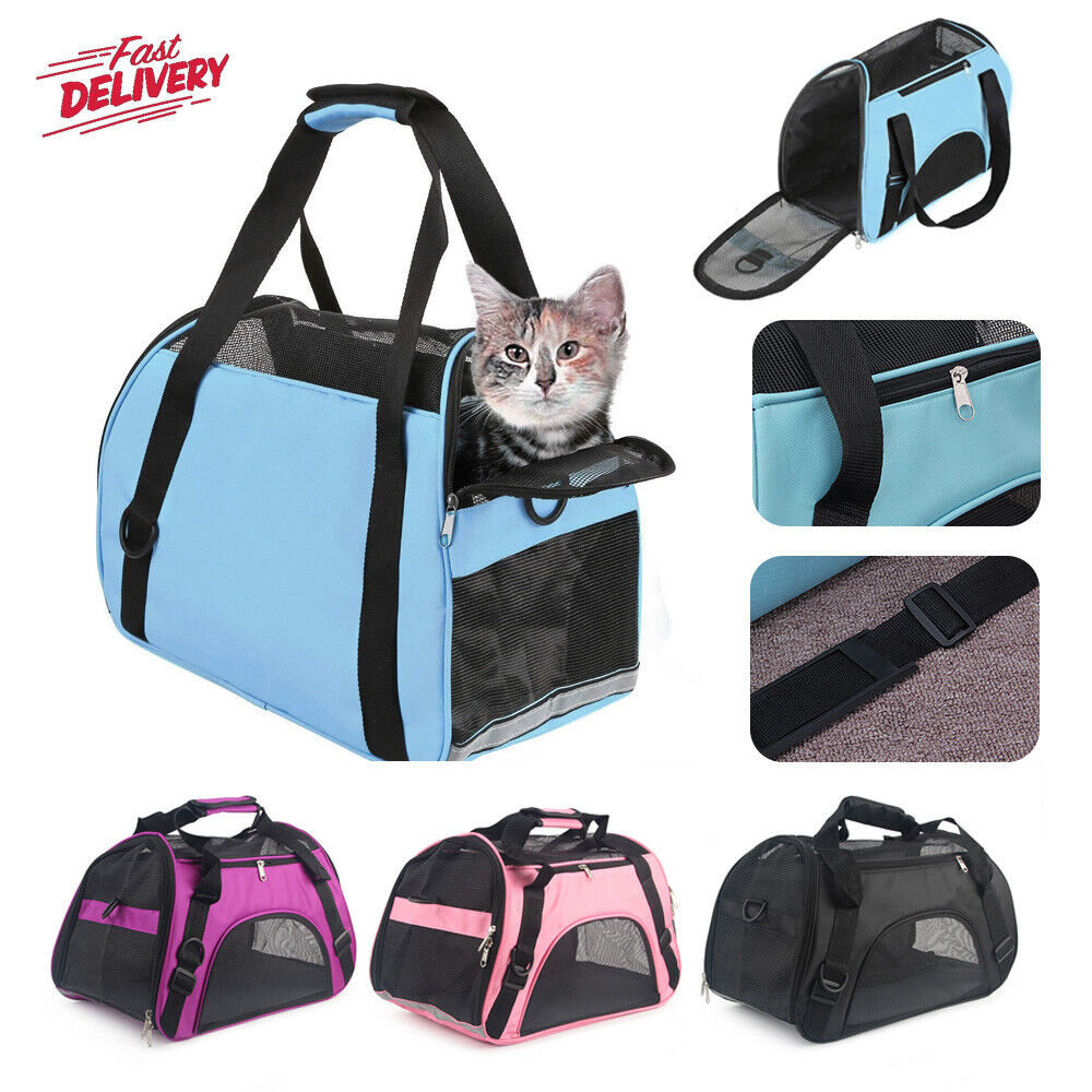 Large foldable soft pet carrier bag – view 4