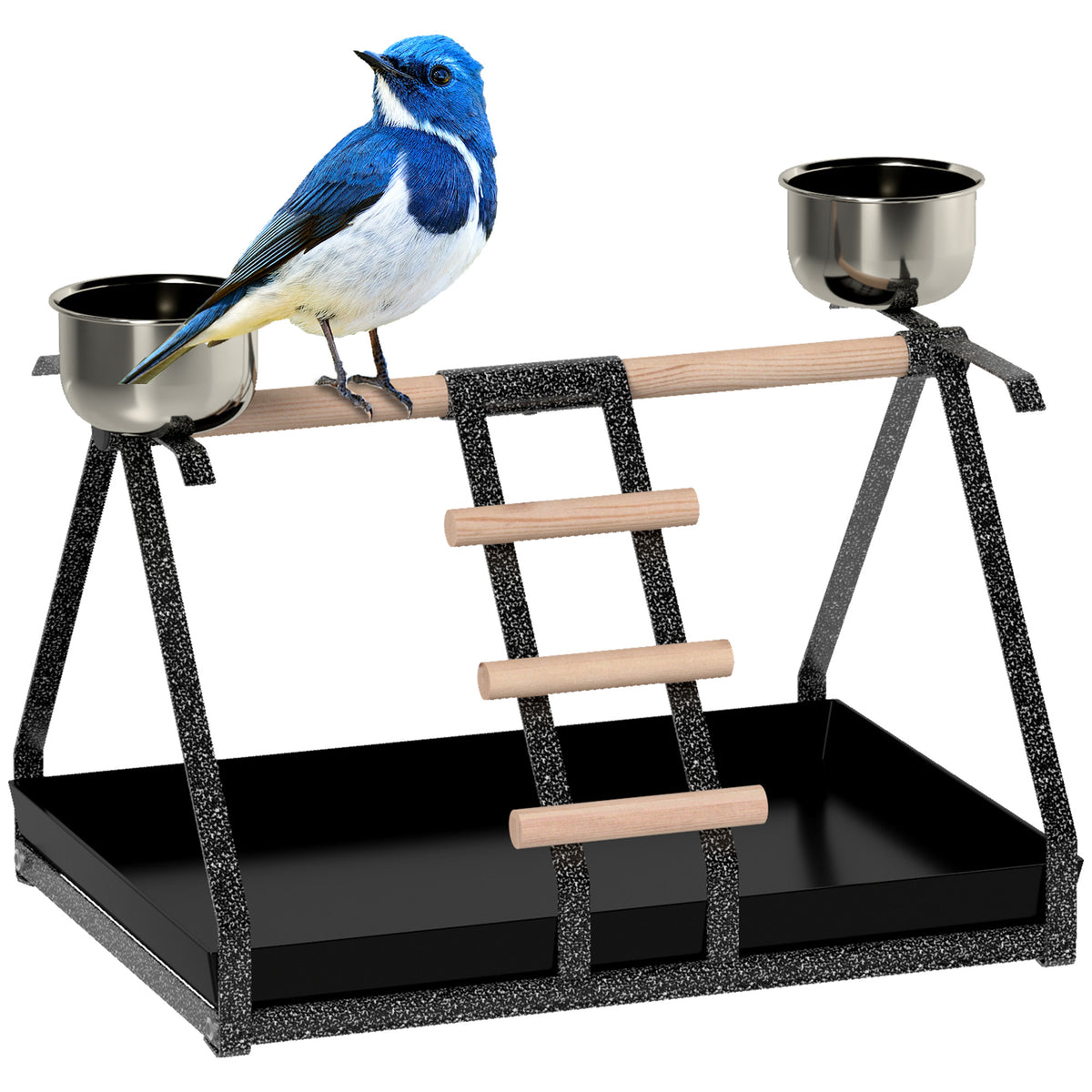 PawHut wooden parrot perch stand