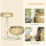 72cm cat tree kitten tower – view 6