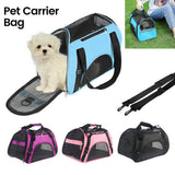 Large foldable soft pet carrier bag
